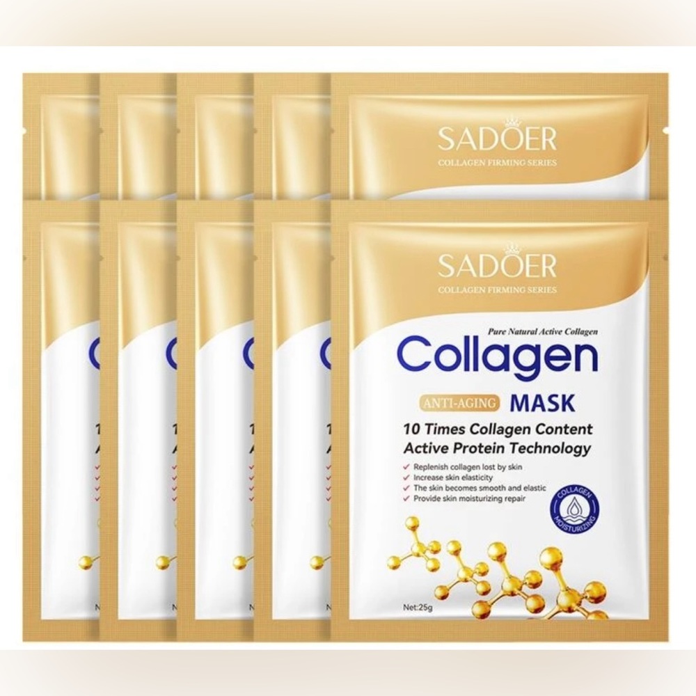 ✨ 20 Pcs Collagen Face Masks Pack